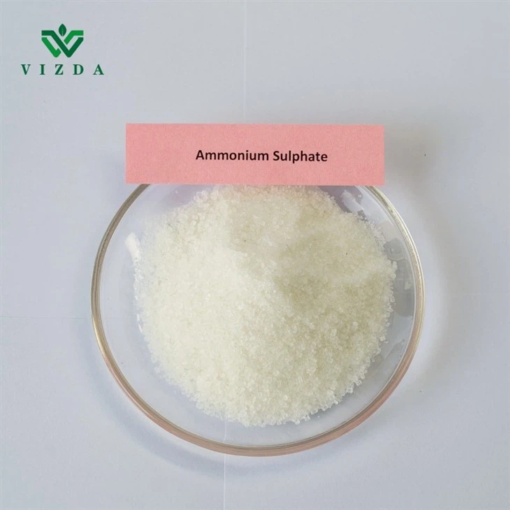 Engrais cristallin sans couleur d'azote de sulfate d'ammonium caprolactame N21%