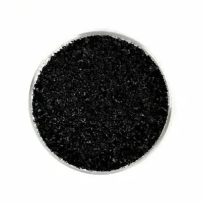 Poudre noire d'acide fulvique de potassium